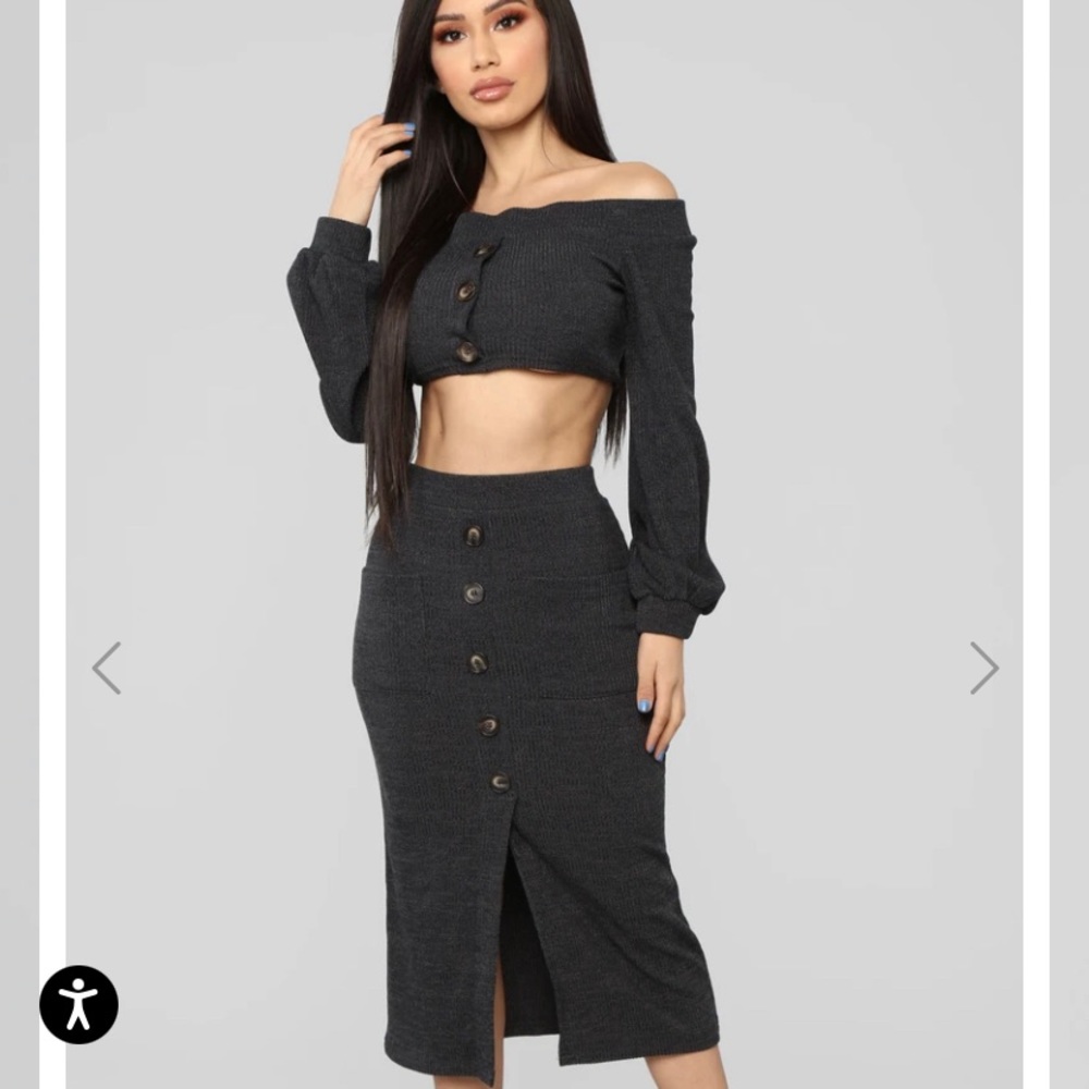Fashion nova sweater set